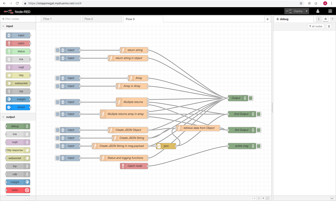 nodered-arrayjson