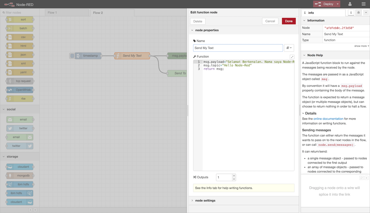 nodered-interface