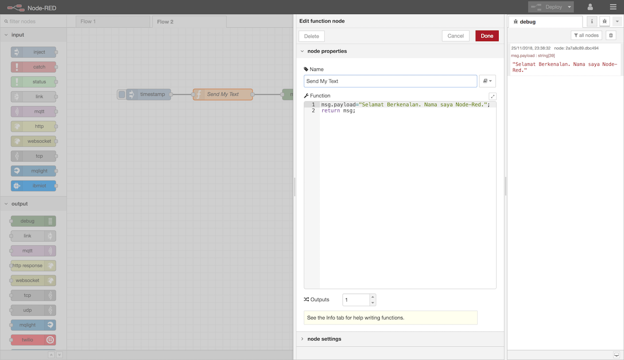 nodered-interface