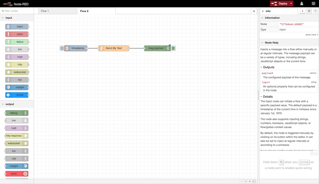 nodered-interface